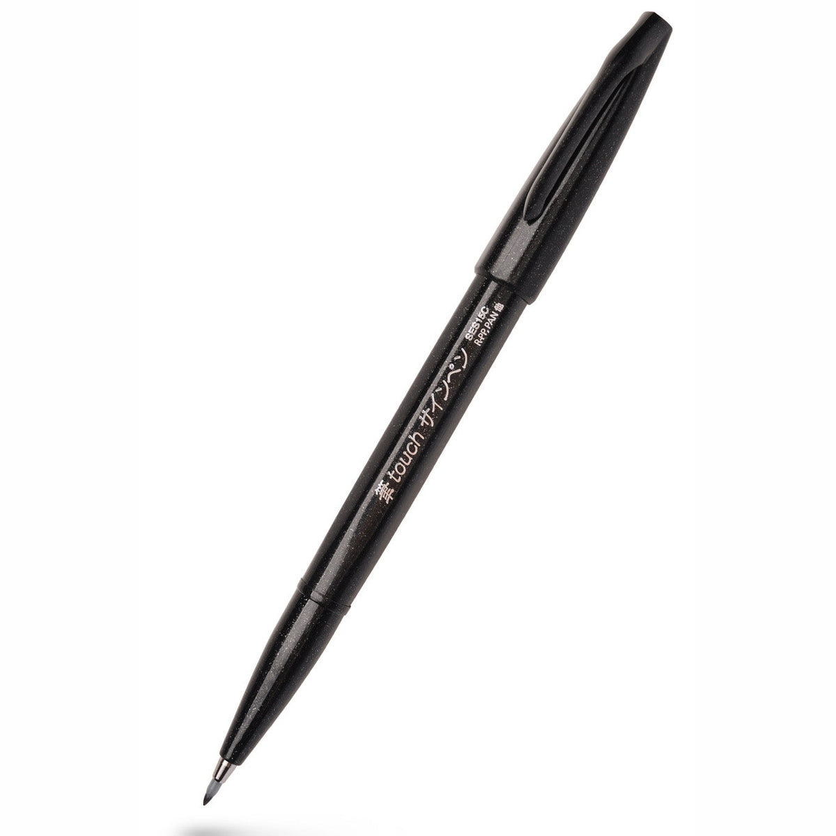 Caneta Pincel Pentel Touch Brush Sign Pen – Preto