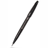 Caneta Pincel Pentel Touch Brush Sign Pen – Preto