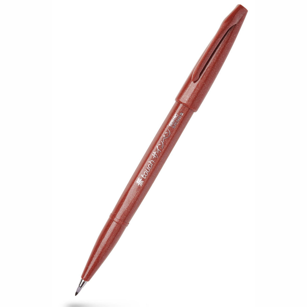 Caneta Pincel Pentel Touch Brush Sign Pen – Castanho