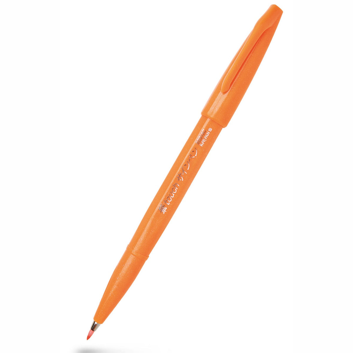 Caneta Pincel Pentel Touch Brush Sign Pen – Laranja
