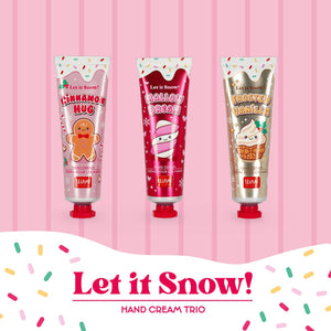 Conjunto de 3 Cremes de Mãos Legami Let It Snow! – Natal