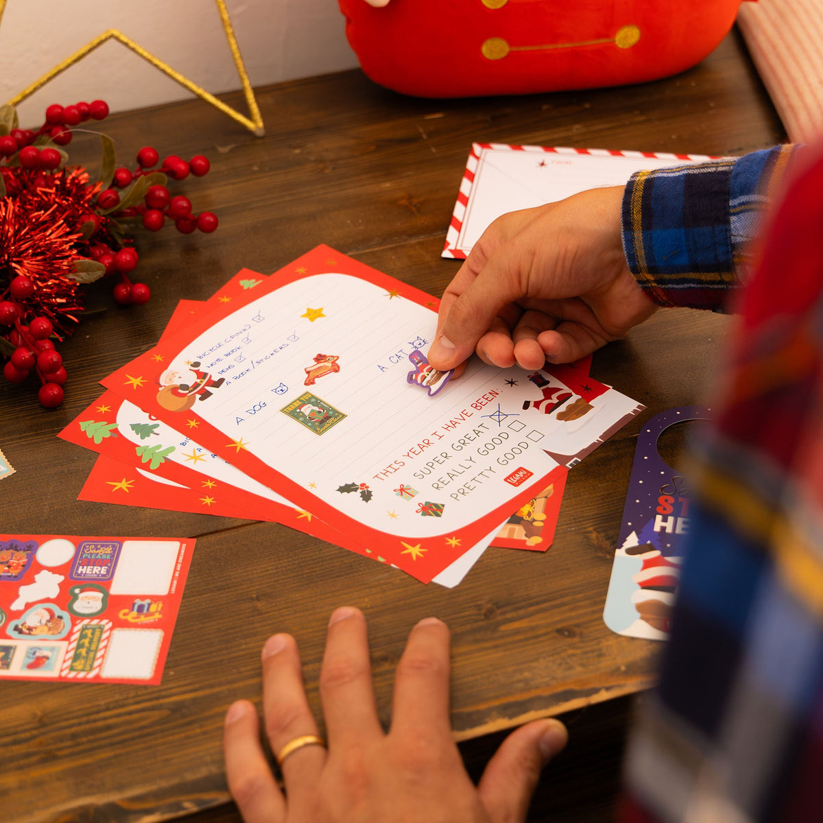 Kit Carta ao Pai Natal Legami Dear Santa…