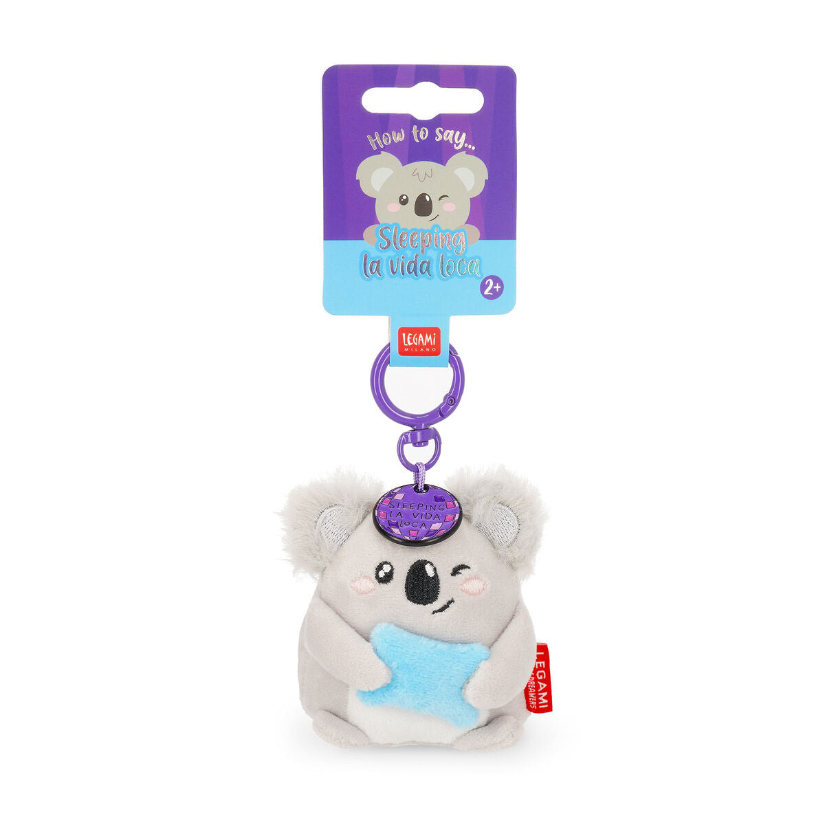 Porta-chaves de Peluche Legami Koala – Tiny Super Soft! – fotografia 5