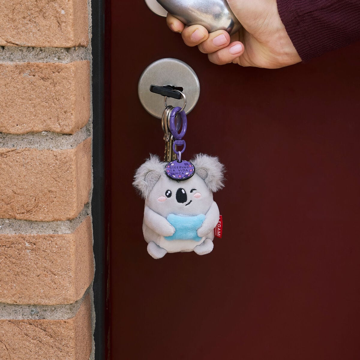 Porta-chaves de Peluche Legami Koala – Tiny Super Soft! – fotografia 7