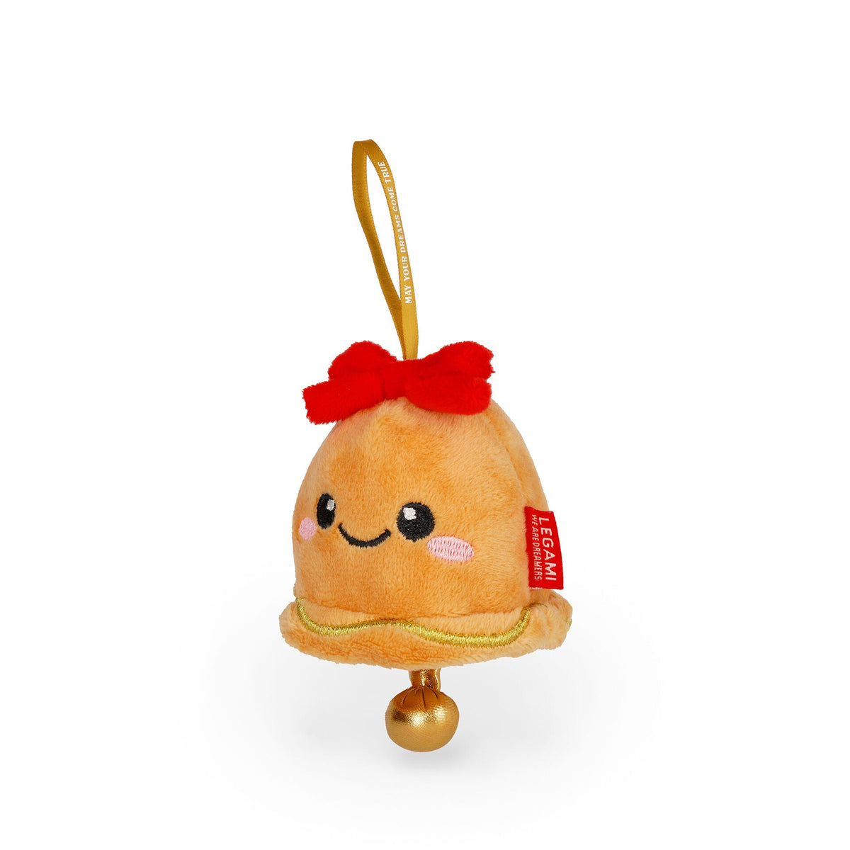 Enfeite de Natal em Peluche Legami Ho-Ho-Hornaments – Sino