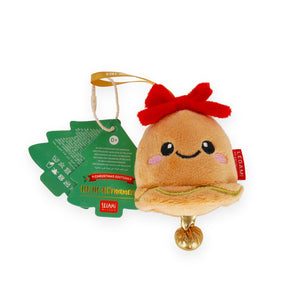 Enfeite de Natal em Peluche Legami Ho-Ho-Hornaments – Sino
