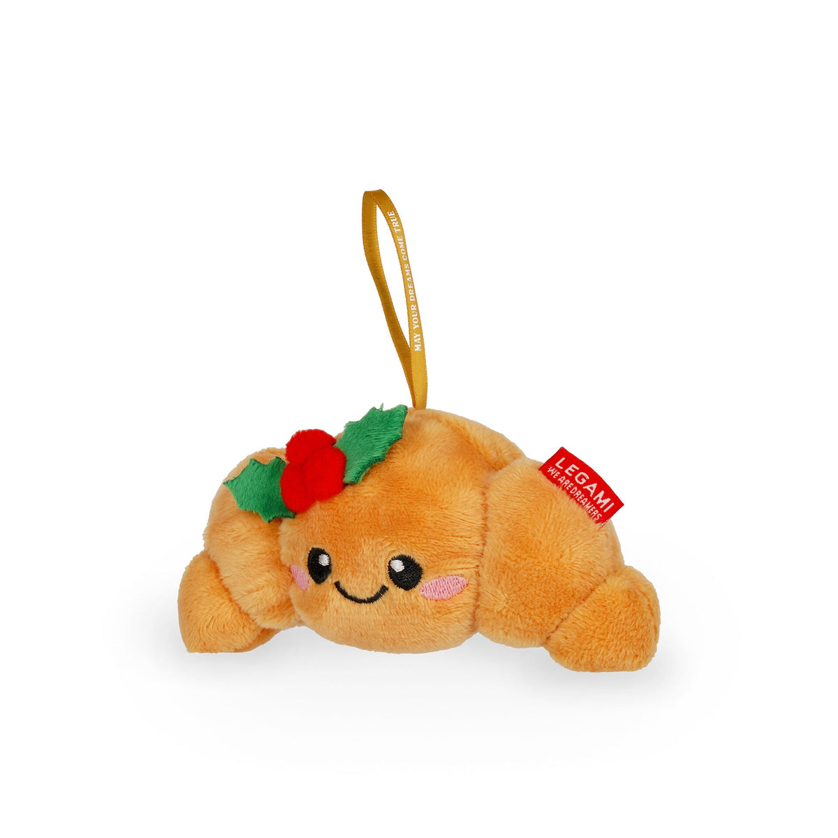Enfeite de Natal em Peluche Legami Ho-Ho-Hornaments – Croissant