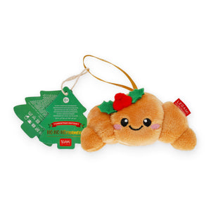Enfeite de Natal em Peluche Legami Ho-Ho-Hornaments – Croissant