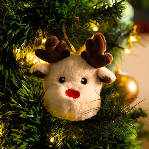 Enfeite de Natal em Peluche Legami Ho-Ho-Hornaments – Rena