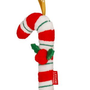 Enfeite de Natal em Peluche Legami Ho-Ho-Hornaments – Bengala de Natal