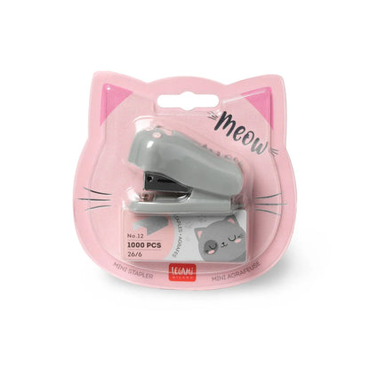 Agrafador mini Gato meow Legami
