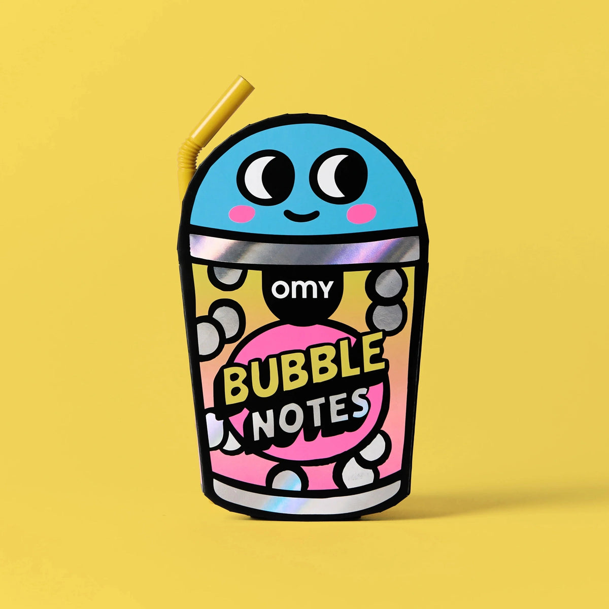 Bloco de Notas Adesivas OMY Sticky Notes Bubble Tea