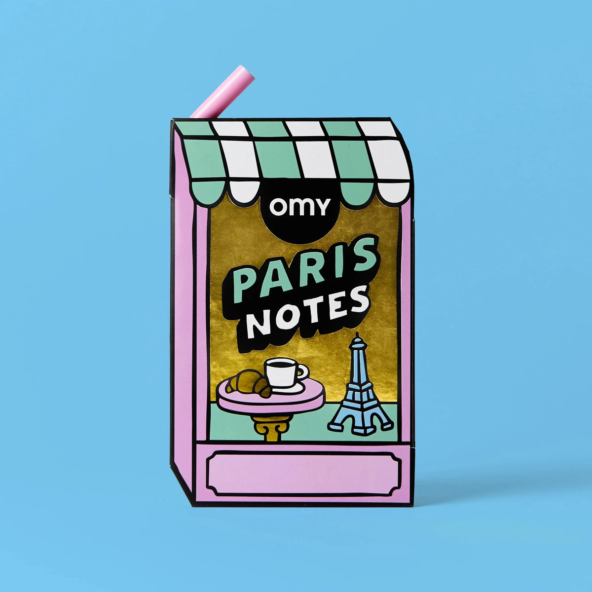 Bloco de Notas Adesivas OMY Sticky Notes Paris