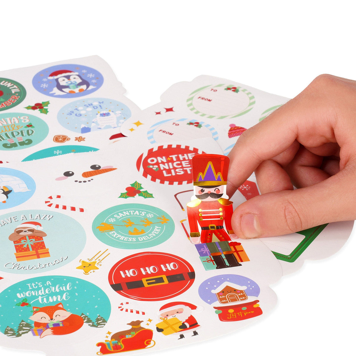 Livro de Autocolantes Legami Sticker Book – Natal