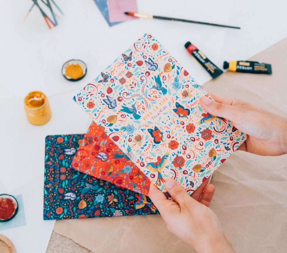 PACK 3 CADERNOS A5 FRIDA KAHLO VIVA LA VIDA