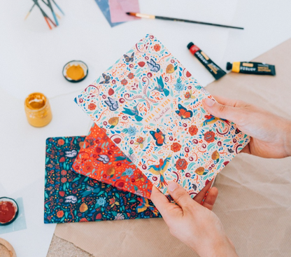 PACK 3 CADERNOS A5 FRIDA KAHLO VIVA LA VIDA