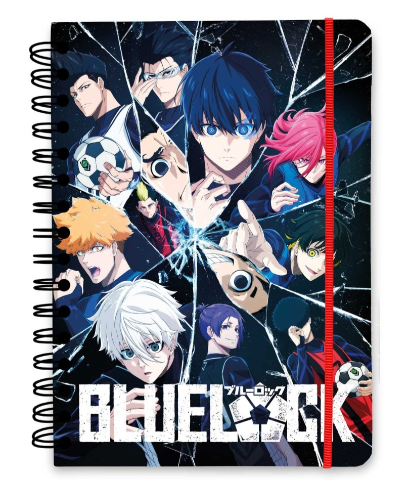 CADERNO CAPA DURA A5 BLUE LOCK