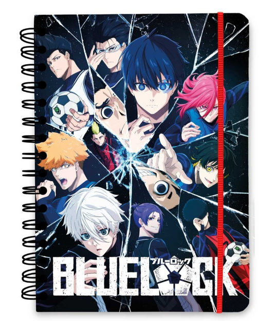 CADERNO CAPA DURA A5 BLUE LOCK