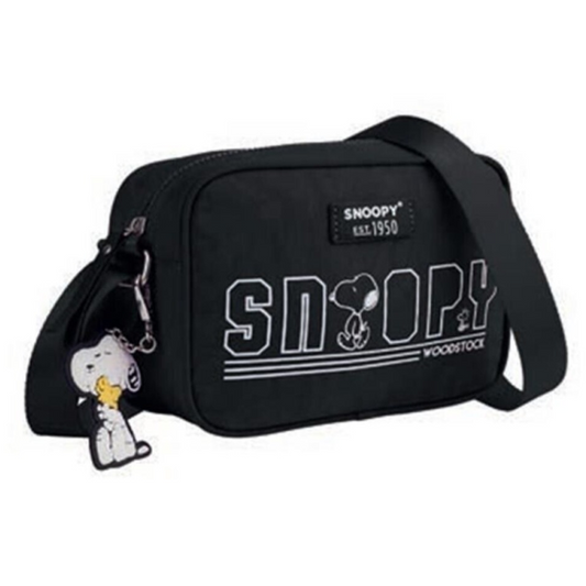 Bolsa Snoopy Preto