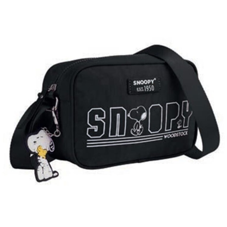 Bolsa Snoopy Preto