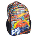 Mochila escolar Hot Wheels 46cm