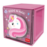 Caixa arrumação de mesa empilhável Unicórnio Legami