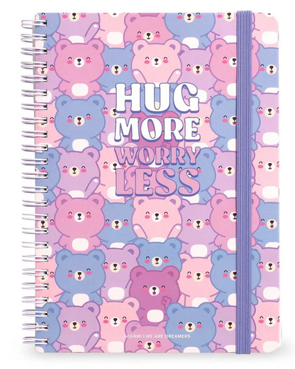 Caderno A4 Legami Espiral Maxi - Teddy Bear