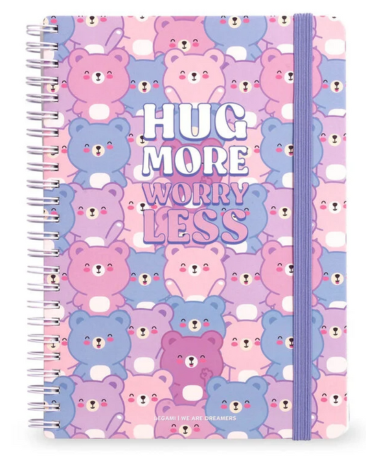 Caderno A4 Legami Espiral Maxi - Teddy Bear