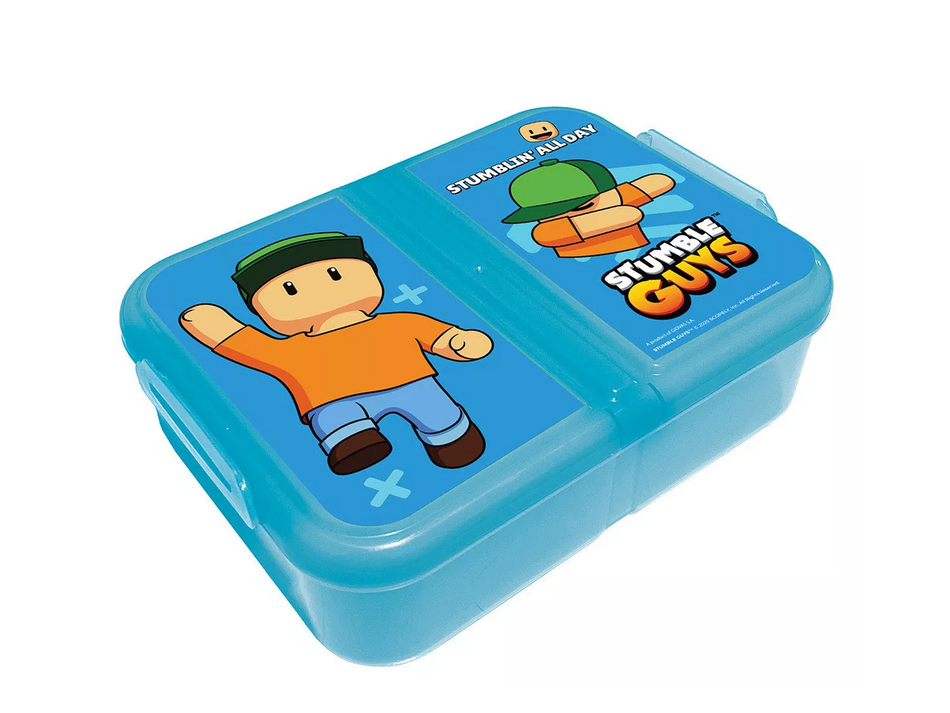 Caixa Lanche Stumble Guys 3 divisões