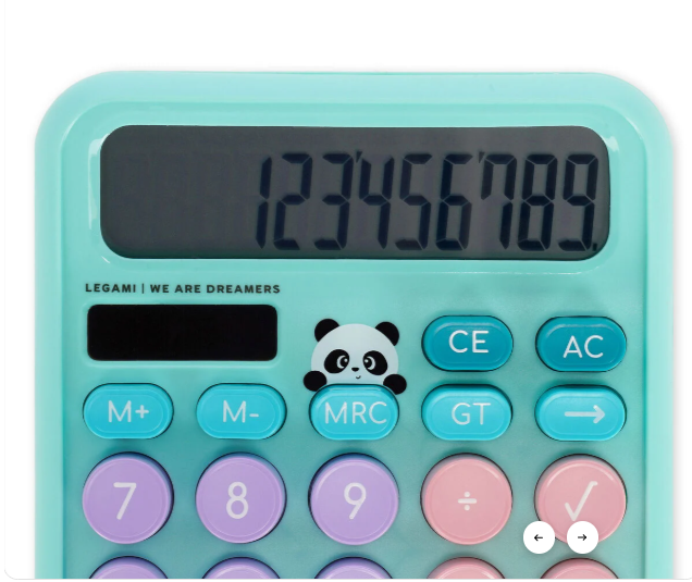 Calculadora Panda - Calcoolator Legami