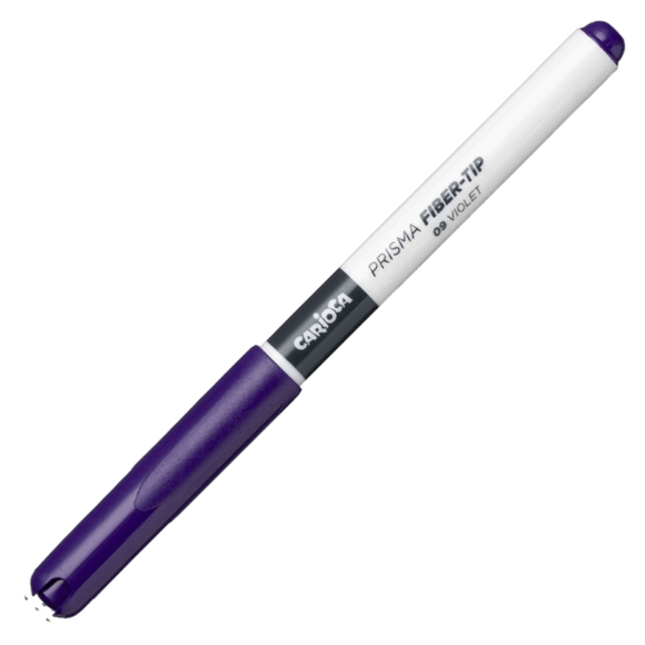 Marcador Carioca plus Prisma fiber-tip Violeta