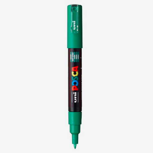 Marcador Uni Posca 1M Verde 6