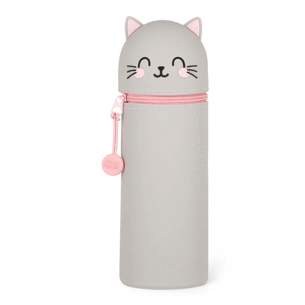 Estojo Kawaii Gato silicone Legami