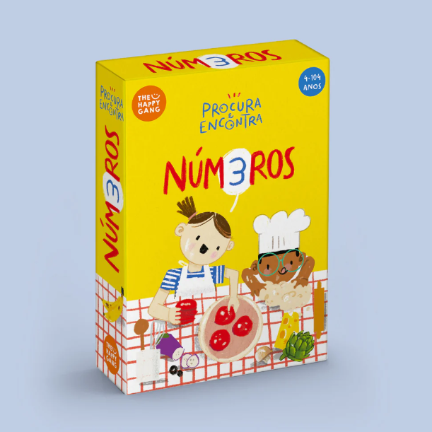 Procura e Encontra Números - The Happy Gang