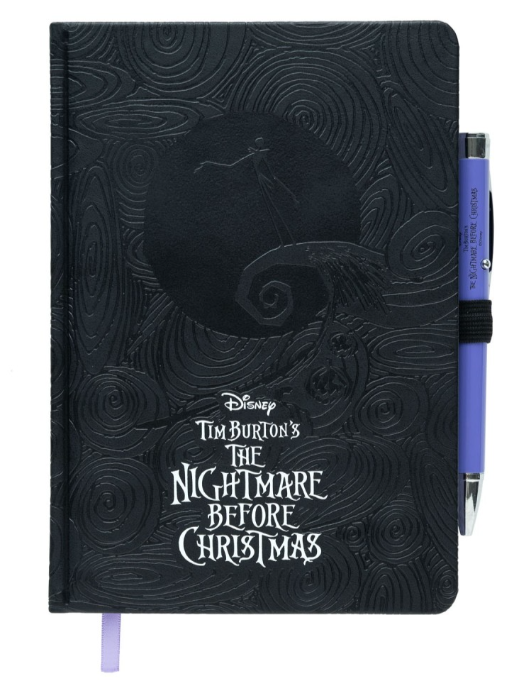 CADERNO PREMIUM A5 COM ESFEROGRÁFICA PROJECTORA O ESTRANHO MUNDO DE JACK