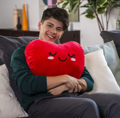 Almofada em forma de coração - Super macia!