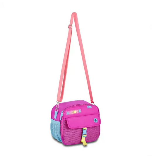 Lancheira Luluca Azul / Rosa