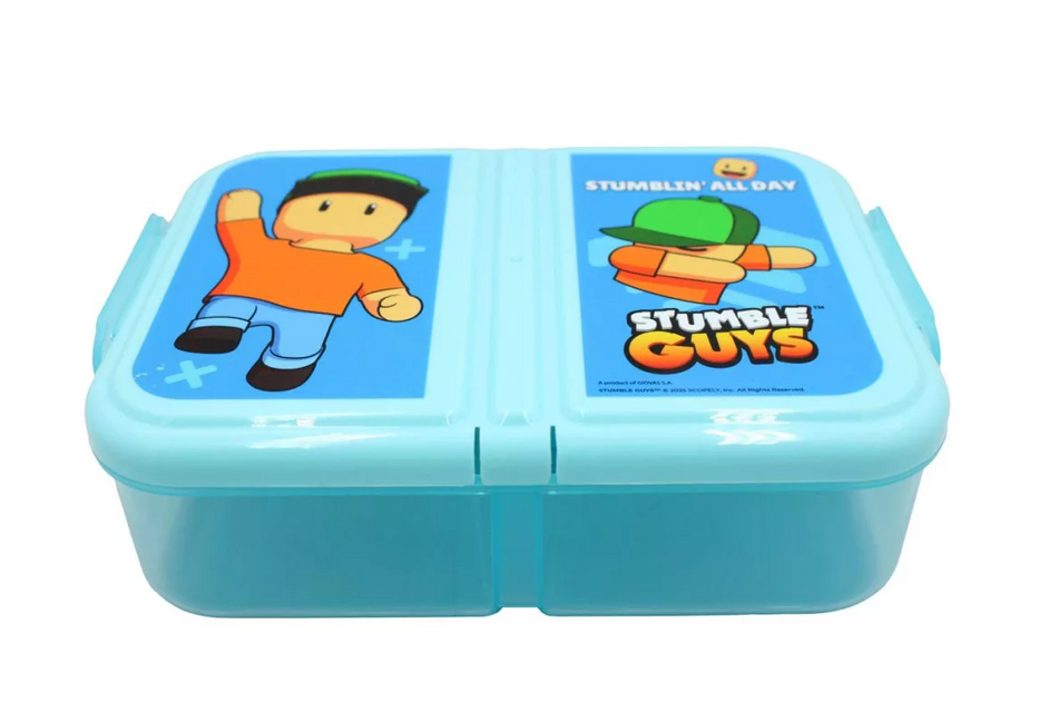 Caixa Lanche Stumble Guys 3 divisões