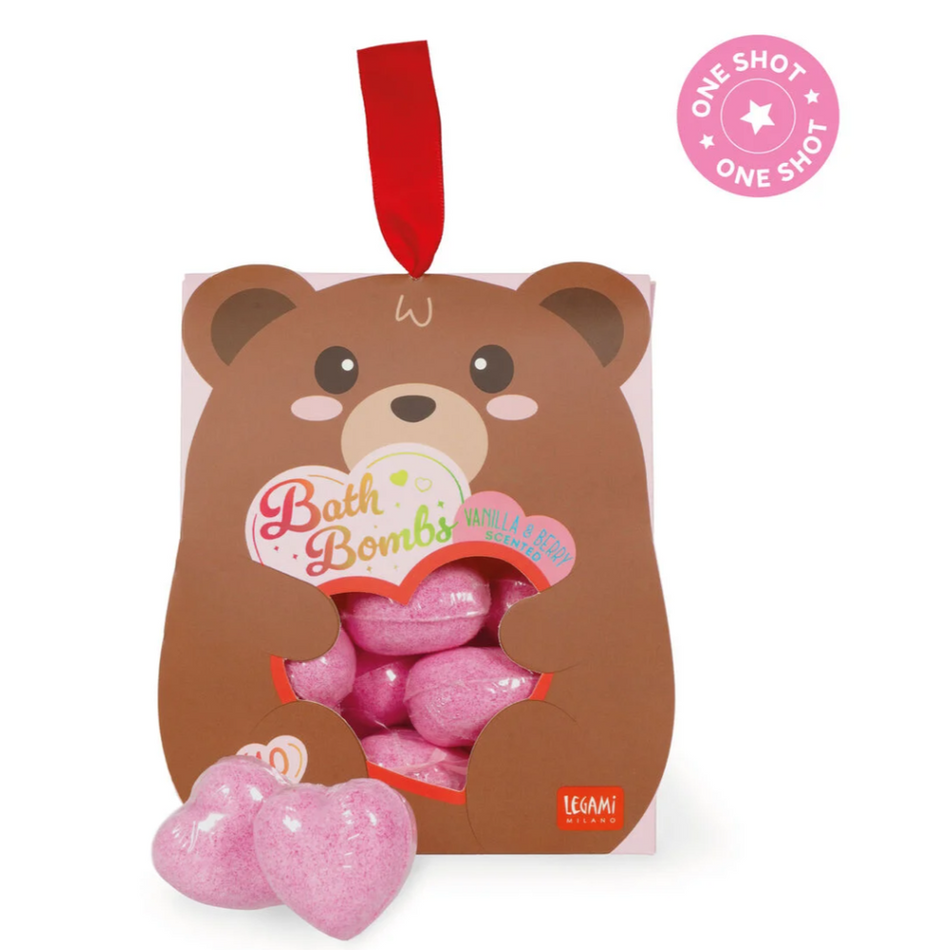 Caixa com 10 bombas de banho - Legami namorados