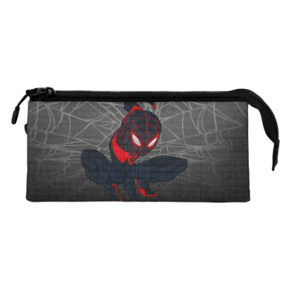 Estojo triplo spiderman spin