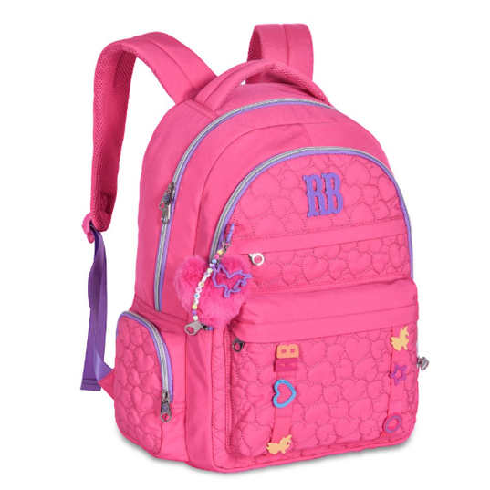 Mochila Rebecca Bonbon 44cm Rosa