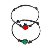 Conjunto de 2 pulseiras - Joaninha Legami