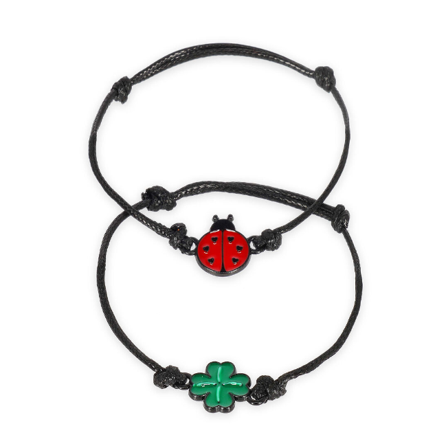 Conjunto de 2 pulseiras - Joaninha Legami
