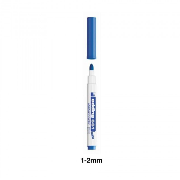 Marcador para quadro banco edding 661 Azul