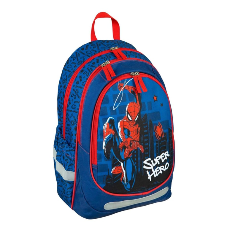 Mochila escolar Spiderman 43cm ergonômica