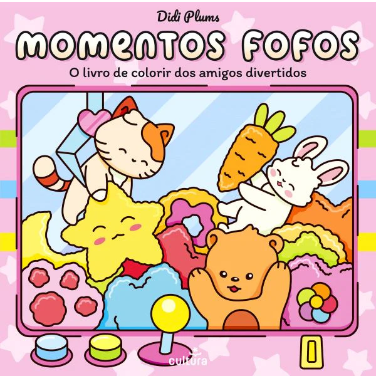 Livro colorir - Momentos Fofos