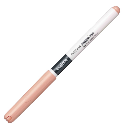Marcador Carioca plus Prisma fiber-tip Salmão
