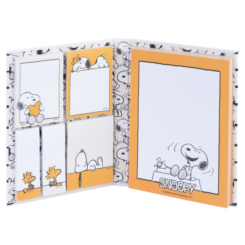 Bloco de notas adesivas snoopy lazy days