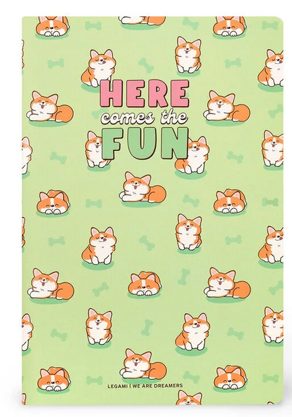 Caderno legami A5 - Corgi