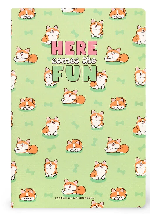 Caderno legami A5 - Corgi